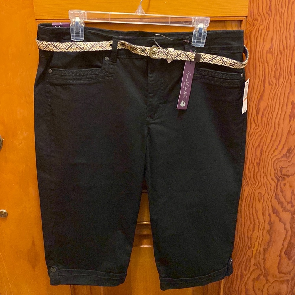NWT Misses Gloria Vanderbilt Skimmers Stretch